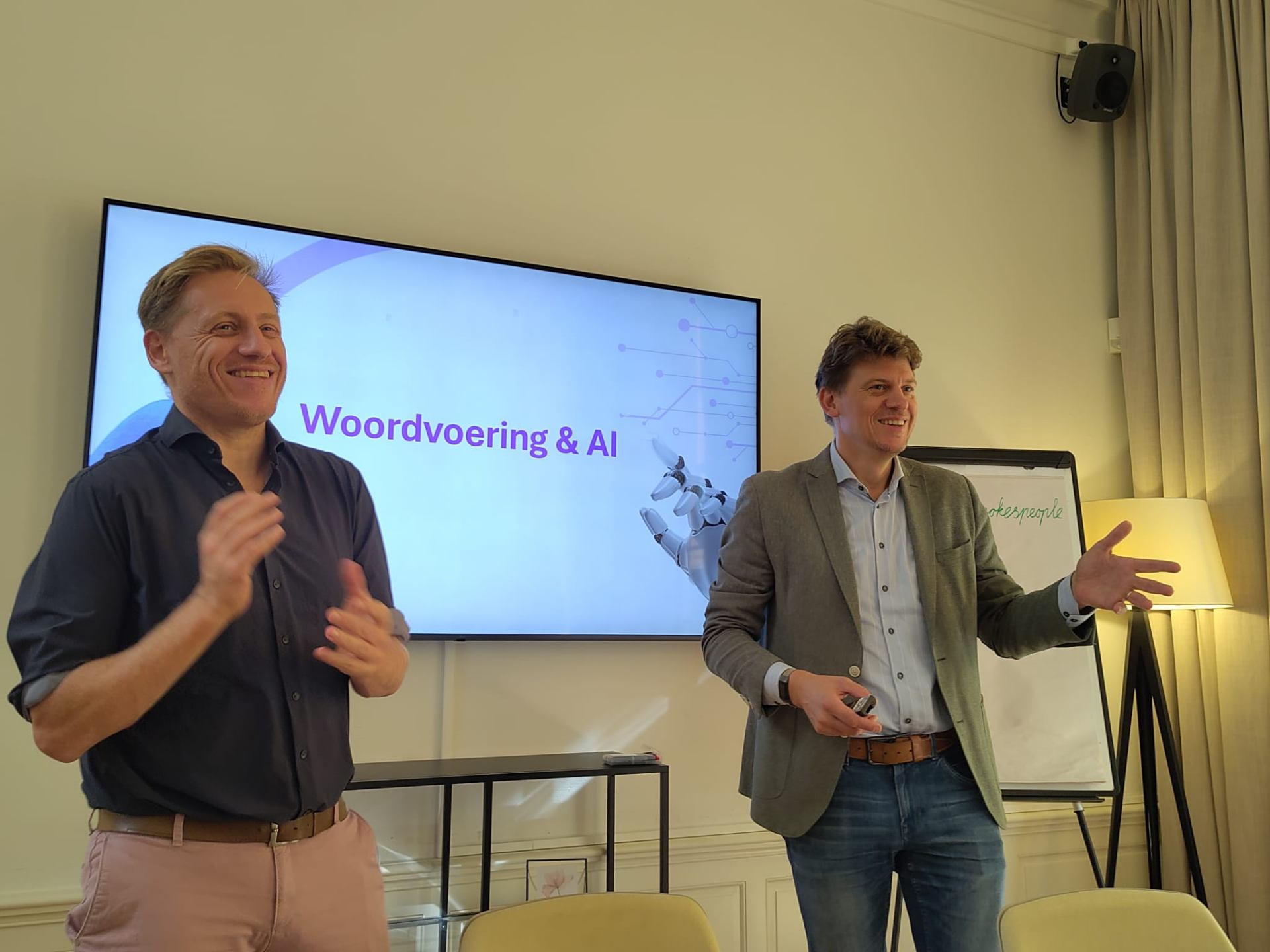 Workshop Woordvoering met AI in actie